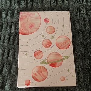 Icanvus pink solar system picture.